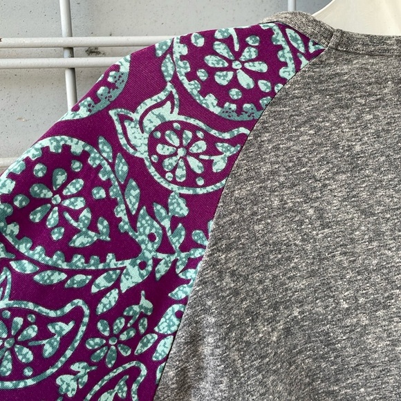 LLR Floral Printed Randy Top-#XXS-#0280 - Picture 8 of 12